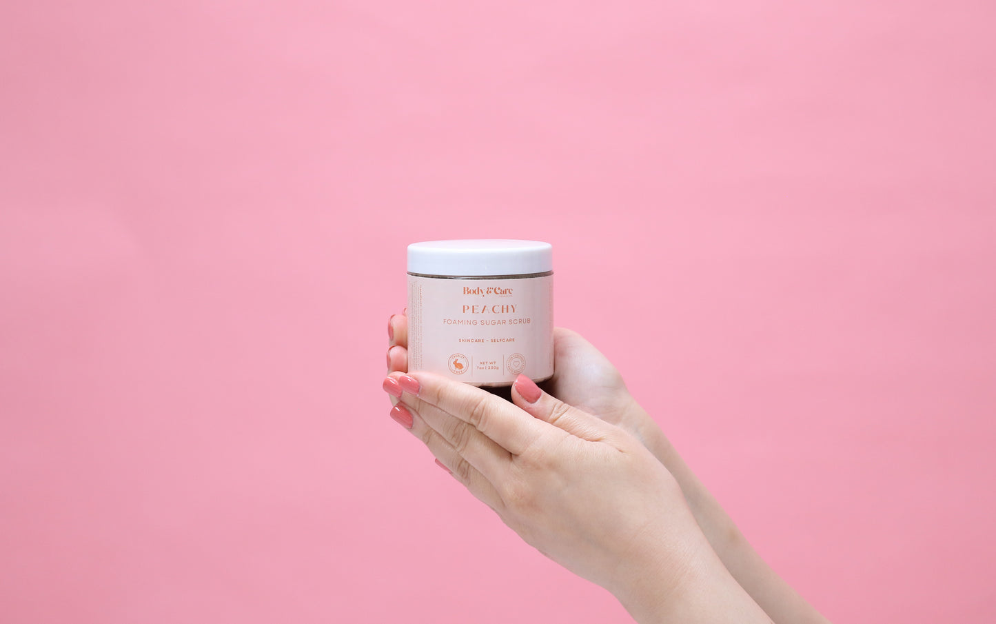 Peachy Foaming Sugar Scrub