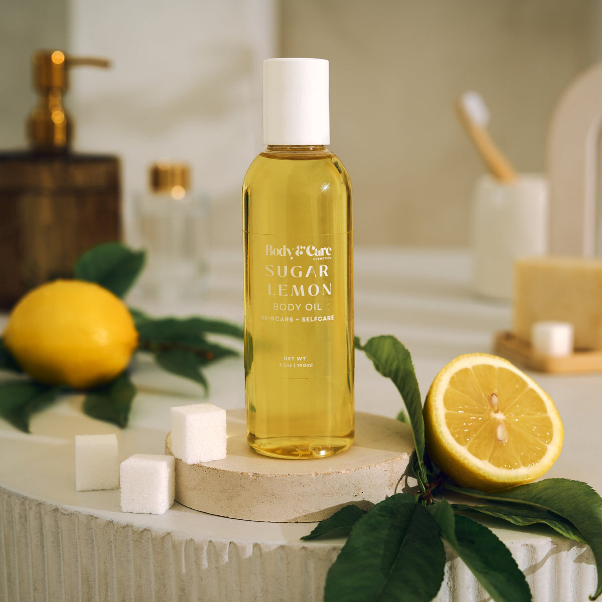 Sugar Lemon Body Oil