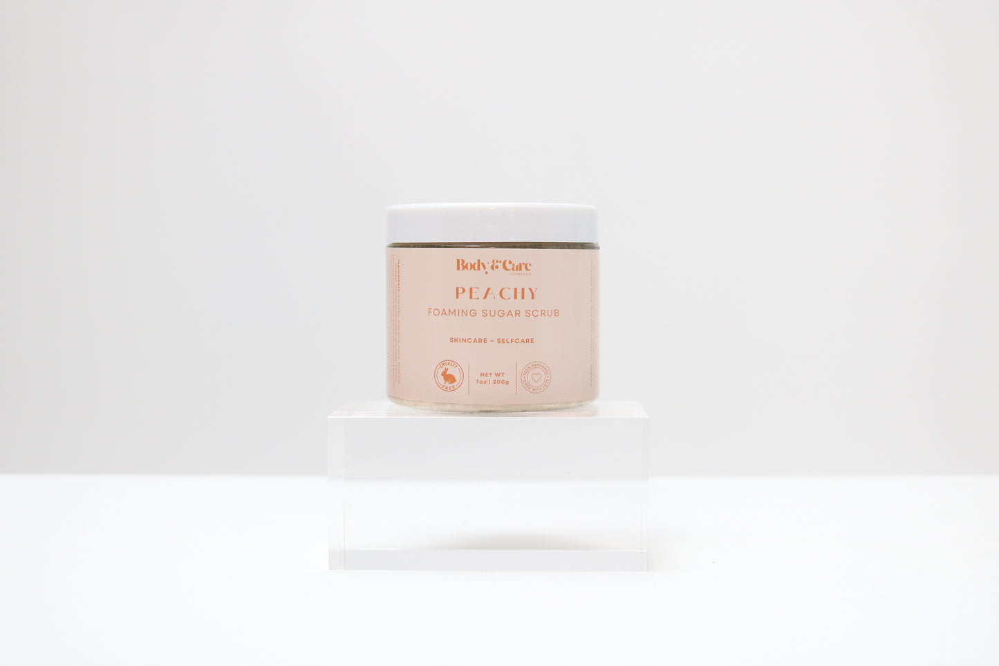 Peachy Foaming Sugar Scrub