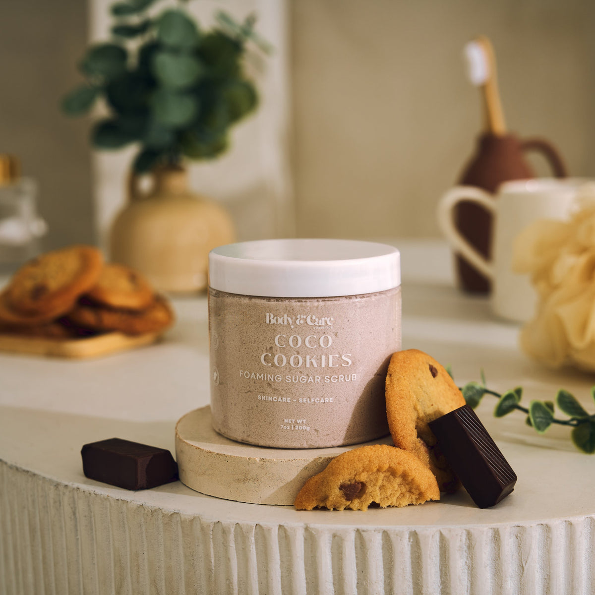 Coco Cookies Foaming Sugar Scrub