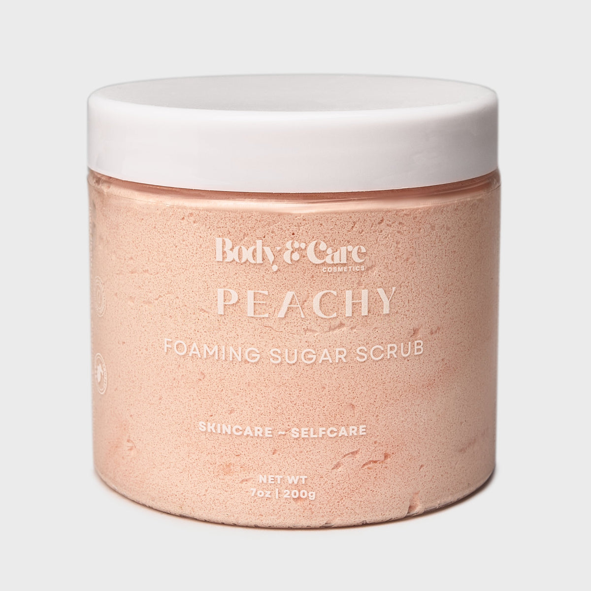 Peachy Foaming Sugar Scrub