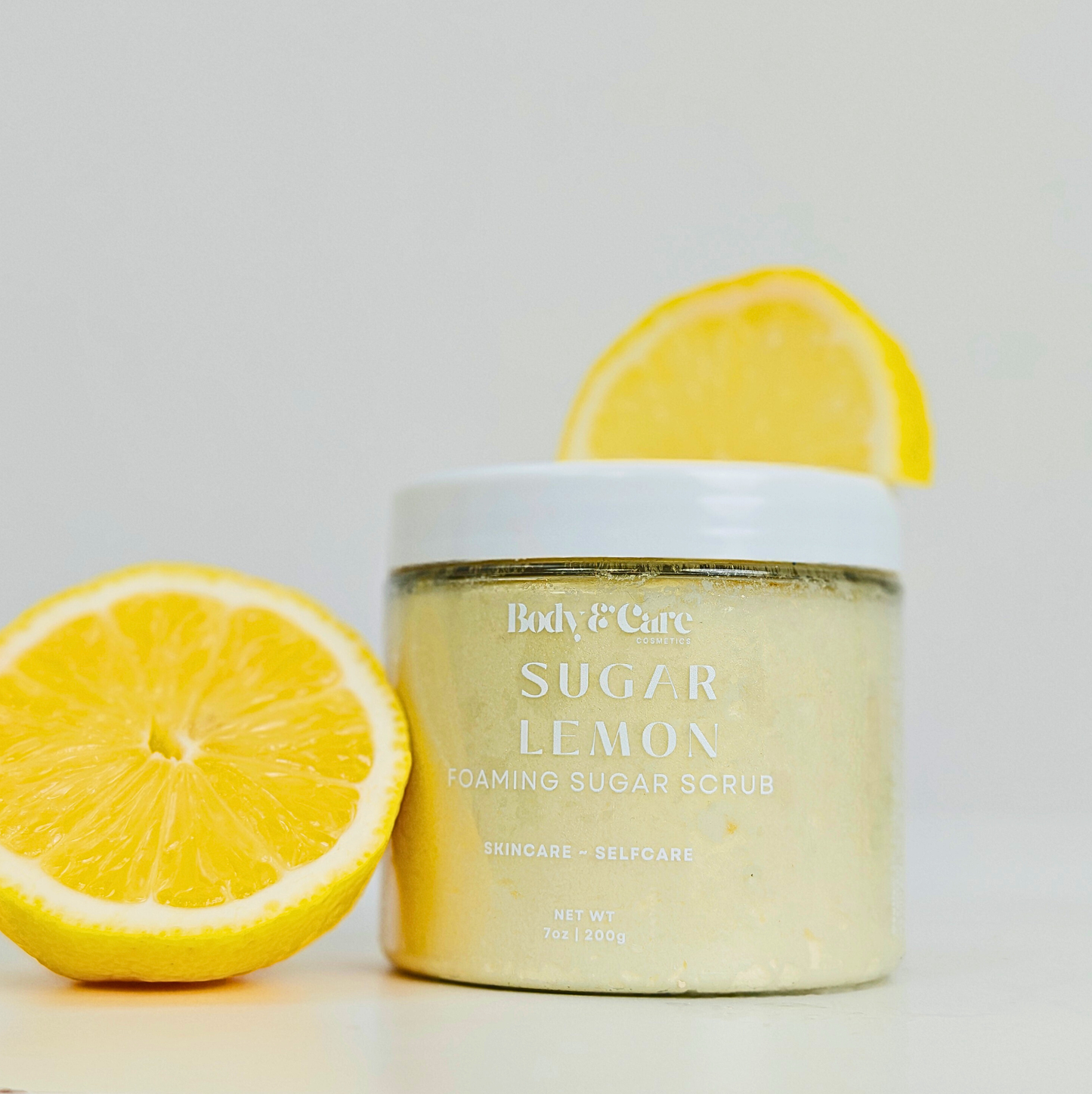 Sugar Lemon Foaming Sugar Scrub
