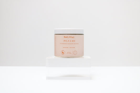 Peachy Foaming Sugar Scrub