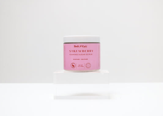 Strawberry Foaming Sugar Scrub